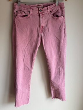 Principle Denim Optimist Mauve Pink Denim Pant Leg Size‎ 31